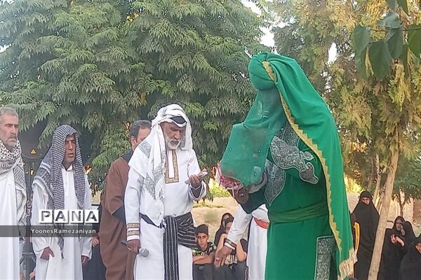 حرکت نمادین دسته بنی‌اسد در مزده خلیل‌آباد