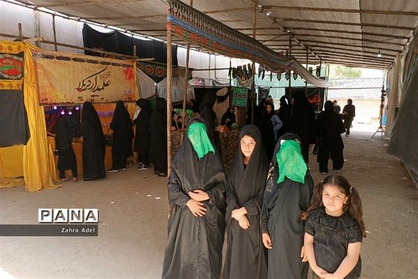 تجمع عزاداران شهرستان قرچک در روز سوم شهادت امام حسین(ع)