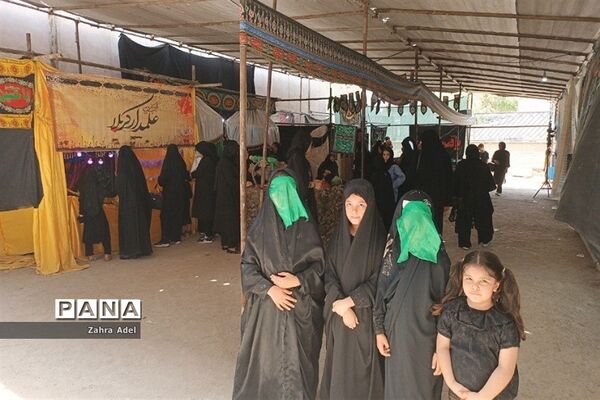 تجمع عزاداران شهرستان قرچک در روز سوم شهادت امام حسین(ع)
