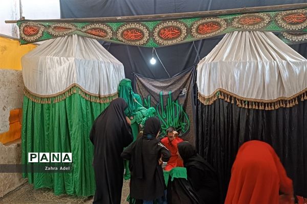 تجمع عزاداران شهرستان قرچک در روز سوم شهادت امام حسین(ع)