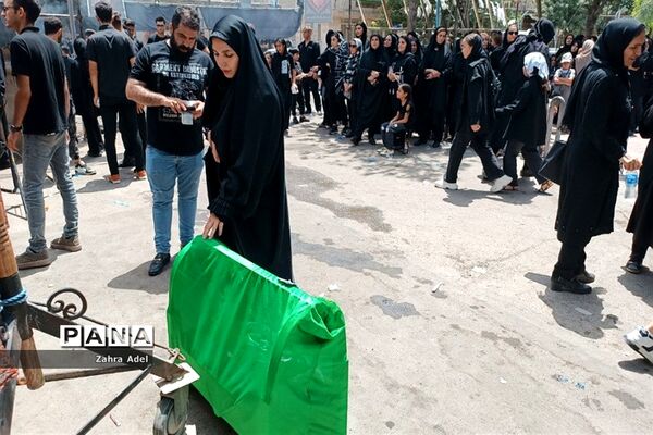 تجمع عزاداران شهرستان قرچک در روز سوم شهادت امام حسین(ع)