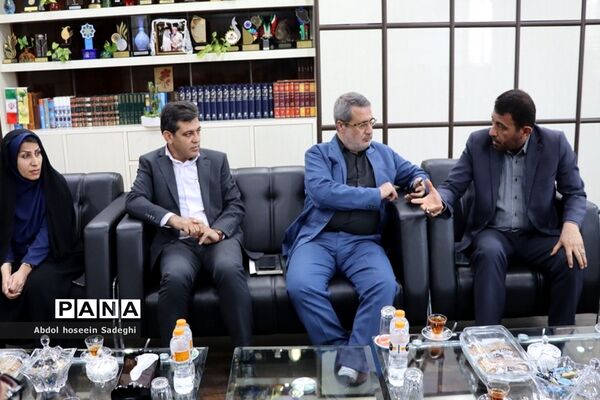 جلسه معارفه معاون ذی‌حساب اداره‌کل آموزش و پرورش استان بوشهر