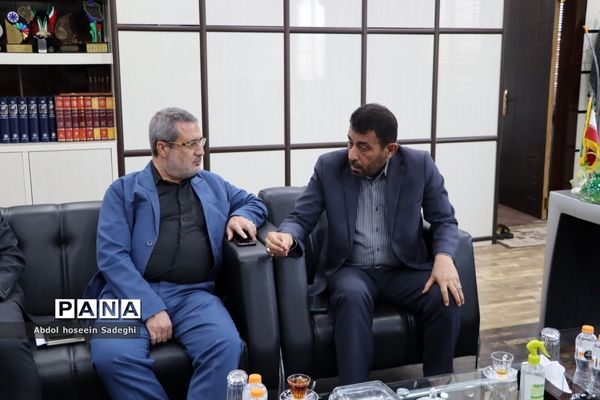 جلسه معارفه معاون ذی‌حساب اداره‌کل آموزش و پرورش استان بوشهر
