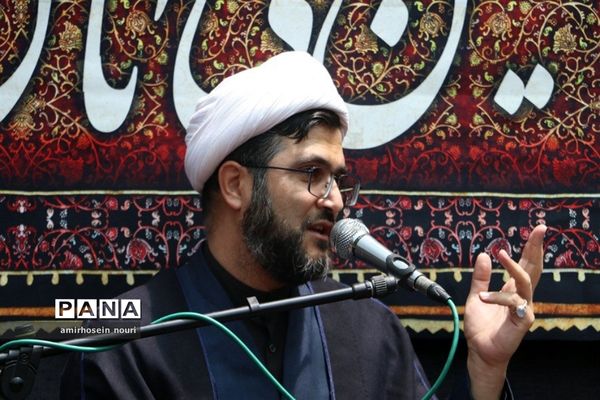 مراسم عزاداری دهه دوم محرم در هیات انصارالمهدی شهرستان قرچک