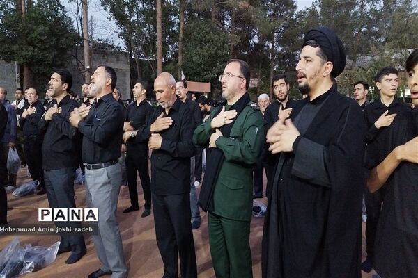 برگزاری دسته‌ عزاداری حسینی شهرستان رباط‌کریم