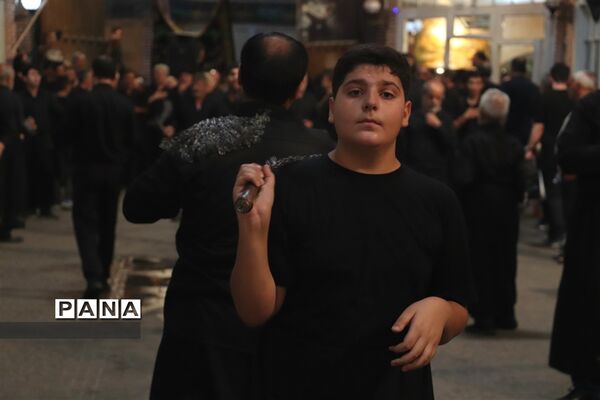 عزاداری سوم امام حسین(ع) در بازار تبریز‎