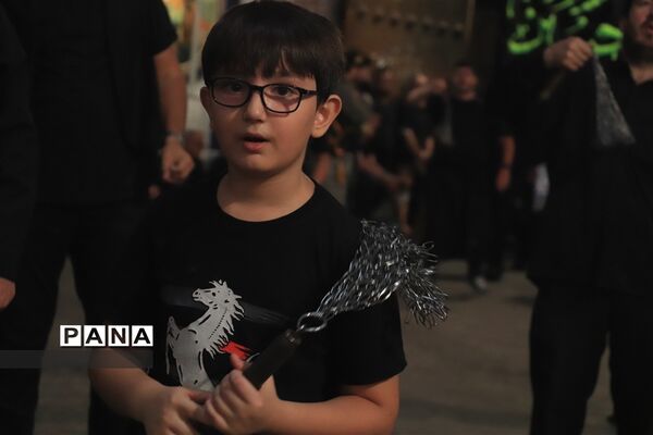 عزاداری سوم امام حسین(ع) در بازار تبریز‎