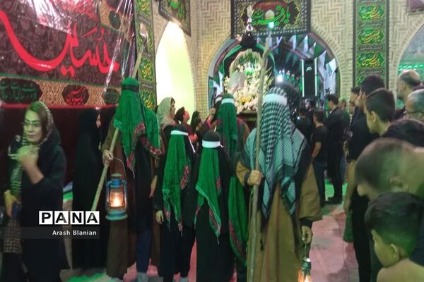 عزاداری شب بنی‌اسد در نایین