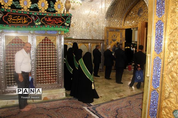 اعزام ۱۲۰ دانش‌آموز دختر زیارت‌اولی یزدی به مشهد مقدس