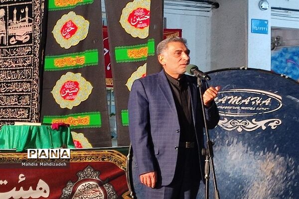 مراسم یادبود شهدای فرهنگی و دانش‌آموز مدارس شاهد ناحیه ۶ مشهد