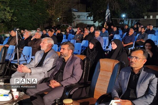 مراسم یادبود شهدای فرهنگی و دانش‌آموز مدارس شاهد ناحیه ۶ مشهد