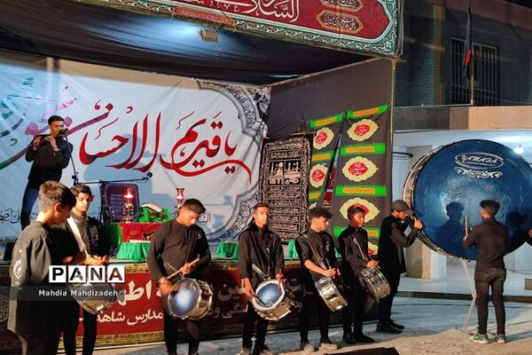 مراسم یادبود شهدای فرهنگی و دانش‌آموز مدارس شاهد ناحیه ۶ مشهد