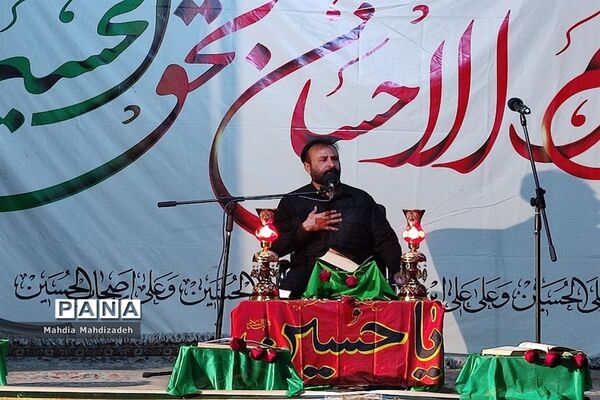 مراسم یادبود شهدای فرهنگی و دانش‌آموز مدارس شاهد ناحیه ۶ مشهد