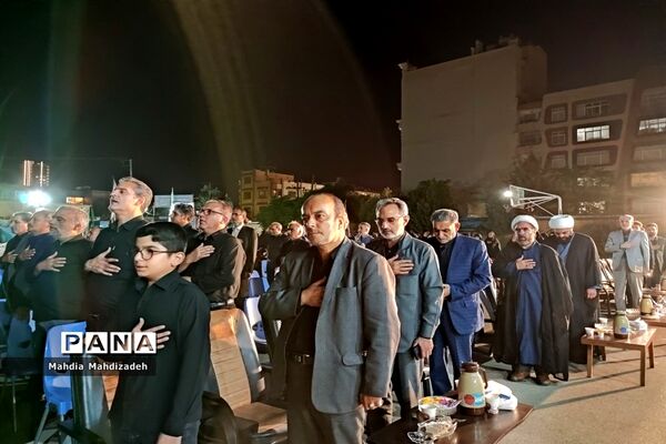 مراسم یادبود شهدای فرهنگی و دانش‌آموز مدارس شاهد ناحیه ۶ مشهد