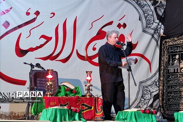مراسم یادبود شهدای فرهنگی و دانش‌آموز مدارس شاهد ناحیه ۶ مشهد