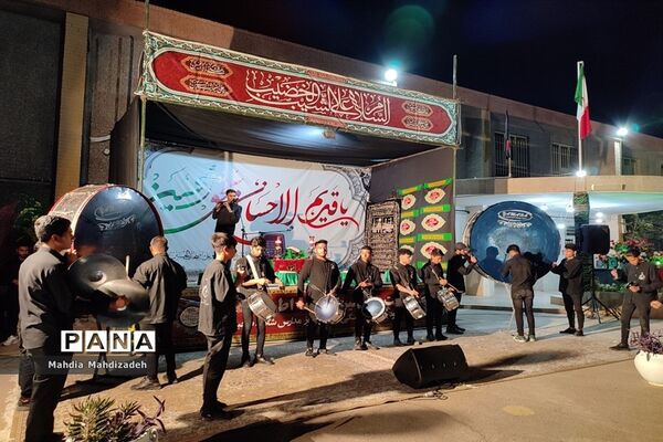 مراسم یادبود شهدای فرهنگی و دانش‌آموز مدارس شاهد ناحیه ۶ مشهد