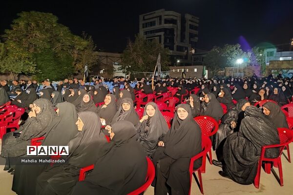 مراسم یادبود شهدای فرهنگی و دانش‌آموز مدارس شاهد ناحیه ۶ مشهد
