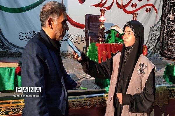 مراسم یادبود شهدای فرهنگی و دانش‌آموز مدارس شاهد ناحیه ۶ مشهد