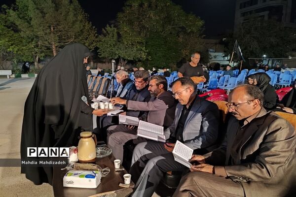 مراسم یادبود شهدای فرهنگی و دانش‌آموز مدارس شاهد ناحیه ۶ مشهد