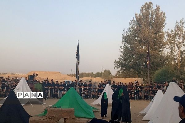 برگزاری  مراسم عزاداری حسینی در منطقه چهاردانگه