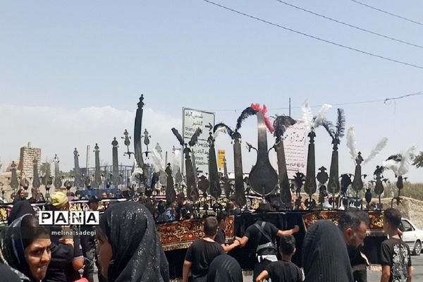 برگزاری  مراسم عزاداری حسینی در منطقه چهاردانگه