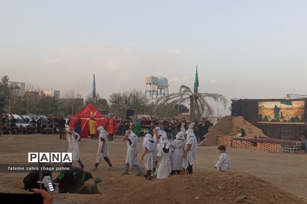 برگزاری  مراسم عزاداری حسینی در منطقه چهاردانگه