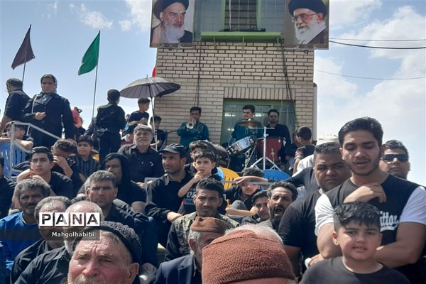 مراسم تعزیه‌خوانی در روستای فدیشه نیشابور