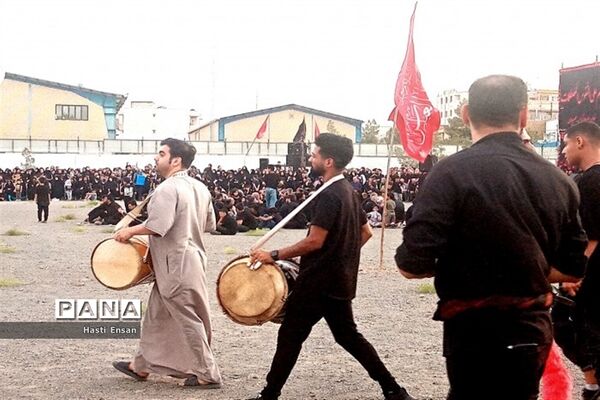 برگزاری مراسم خیمه سوزان در شهرک غرب مشهد