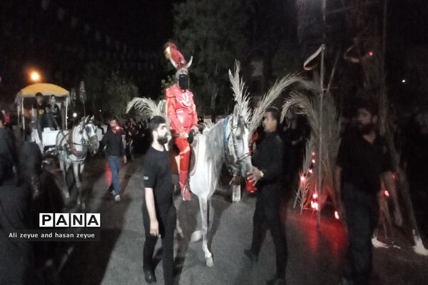 مراسم شام غریبان هیات مذهبی مشهد
