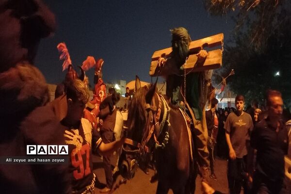 مراسم شام غریبان هیات مذهبی مشهد