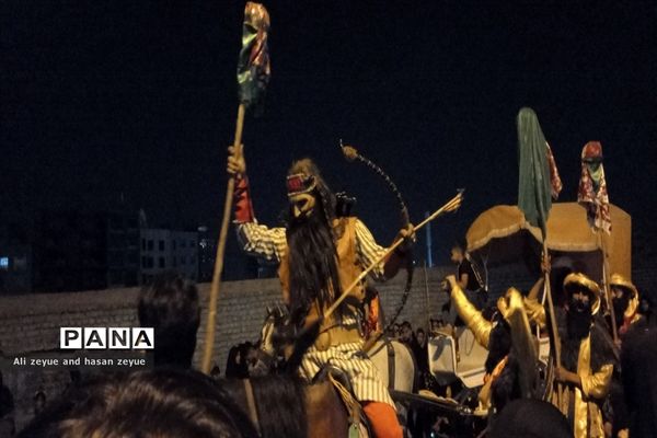 مراسم شام غریبان هیات مذهبی مشهد