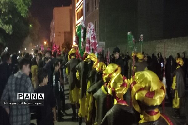 مراسم شام غریبان هیات مذهبی مشهد