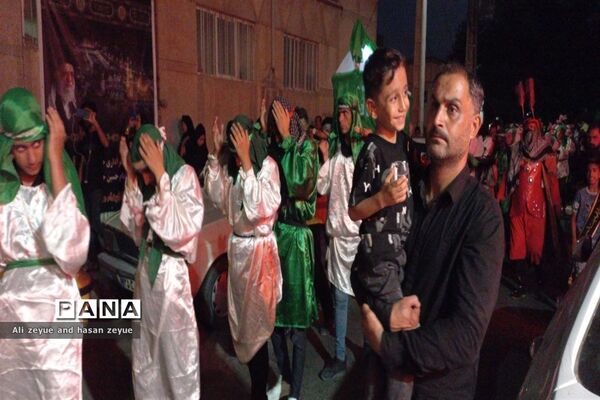 مراسم شام غریبان هیات مذهبی مشهد