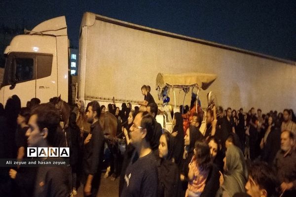 مراسم شام غریبان هیات مذهبی مشهد