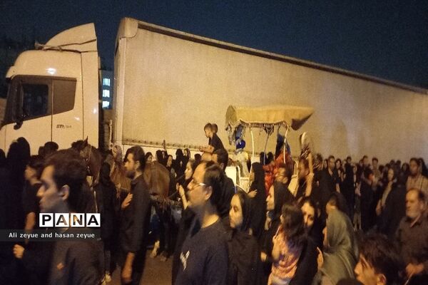 مراسم شام غریبان هیات مذهبی مشهد