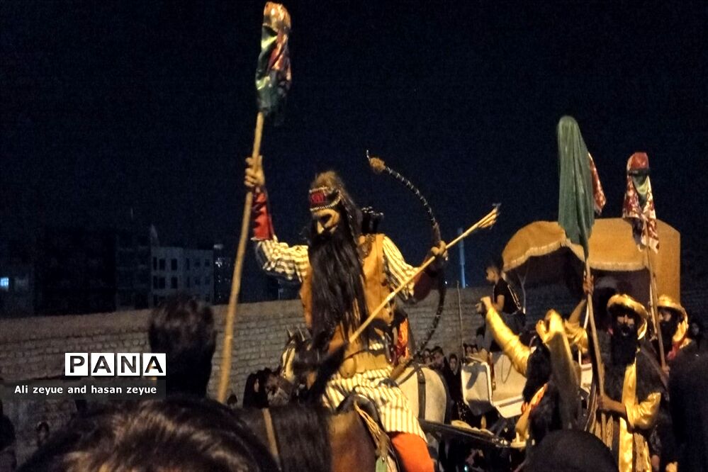 مراسم شام غریبان هیات مذهبی مشهد