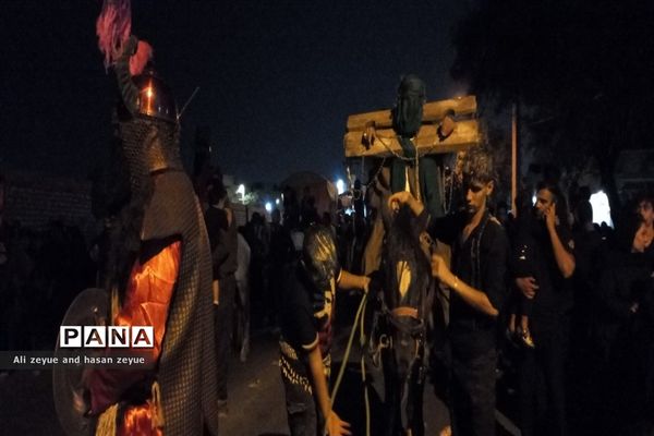 مراسم شام غریبان هیات مذهبی مشهد