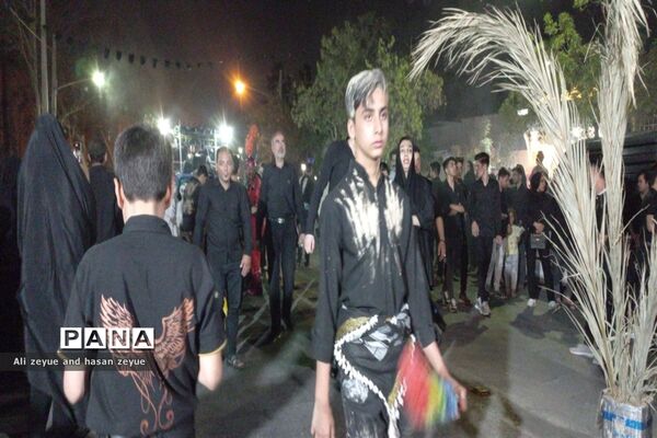مراسم شام غریبان هیات مذهبی مشهد