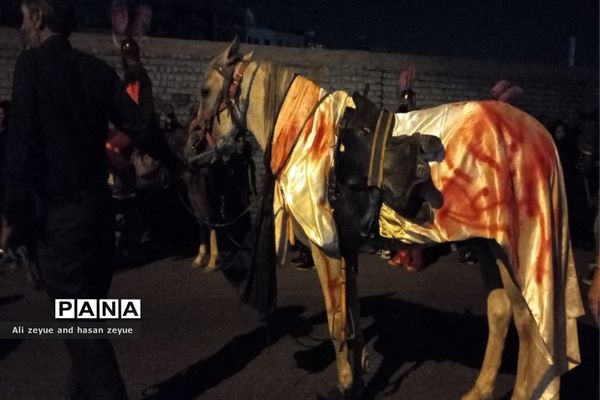 مراسم شام غریبان هیات مذهبی مشهد