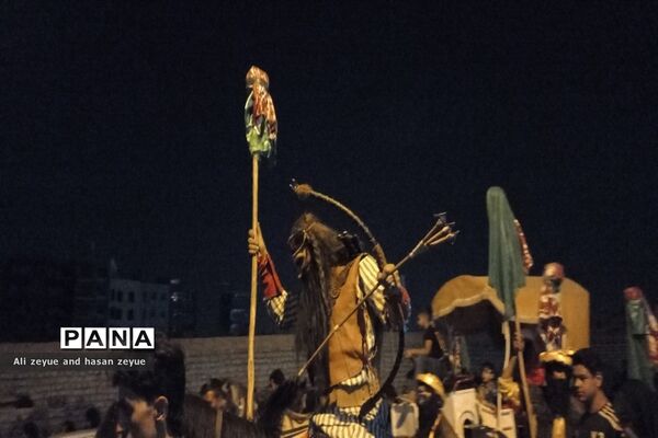 مراسم شام غریبان هیات مذهبی مشهد