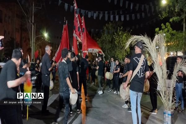 مراسم شام غریبان هیات مذهبی مشهد