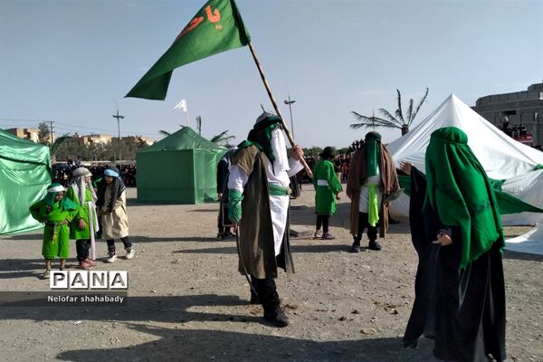 برگزاری نمایش خورشید (خیمه سوزان) در ملارد