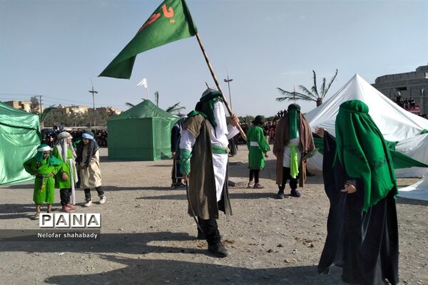 برگزاری نمایش خورشید (خیمه سوزان) در ملارد