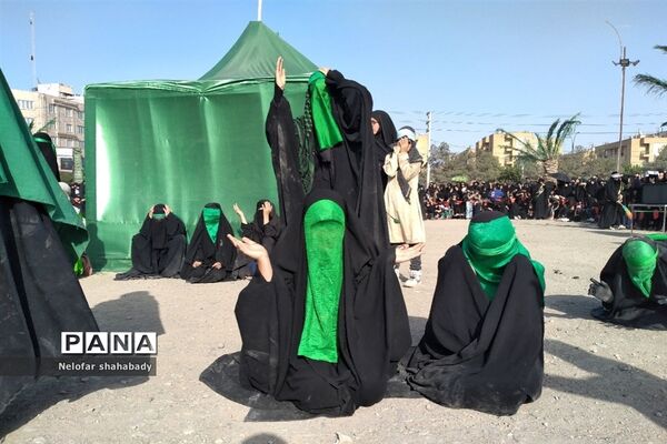 برگزاری نمایش خورشید (خیمه سوزان) در ملارد