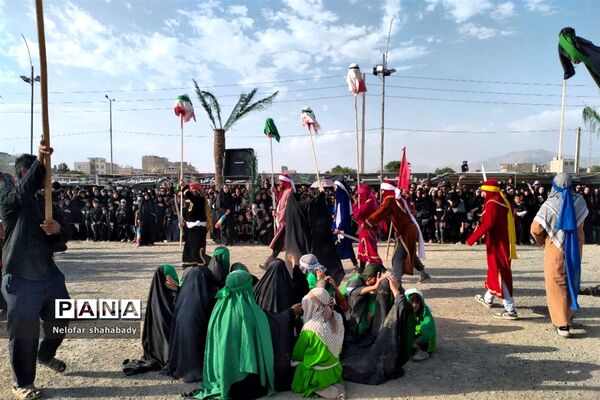 برگزاری نمایش خورشید (خیمه سوزان) در ملارد