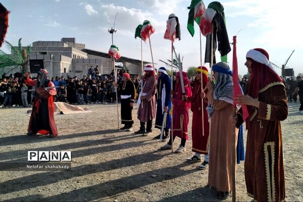 برگزاری نمایش خورشید (خیمه سوزان) در ملارد