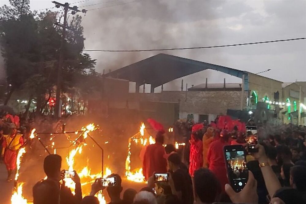عزاداری عاشورای حسینی در شهرستان خلیل آباد