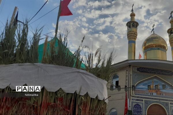 مراسم شام غریبان و خیمه‌سوزان در روستای شهرآباد شهرستان فیروزکوه