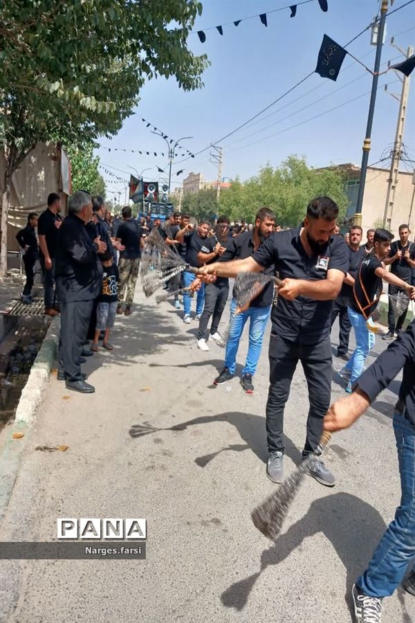 عاشورای حسینی در شهر جعفریه قم