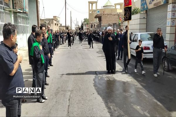 عاشورای حسینی در شهر جعفریه قم